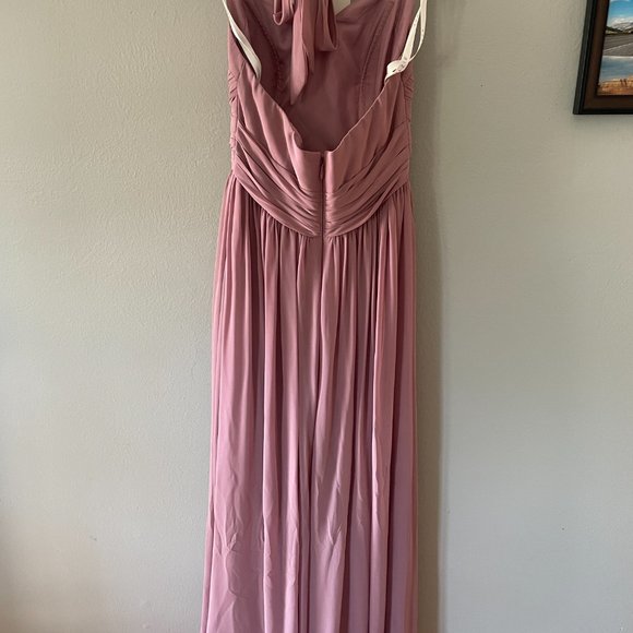 Azazie Veronica Vintage Mauve Size 6 Bridesmaid Dress - Picture 2 of 3